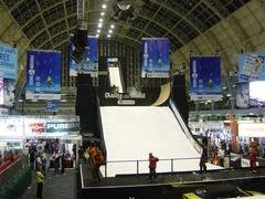 Big air ramp at The Ski Show