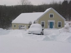 Early snow in VT