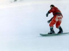 First day on a board Bormio 1996 (click to enlarge)